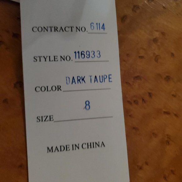 Montage by Mon Cheri Dark Taupe beaded gown - Picture 12 of 13